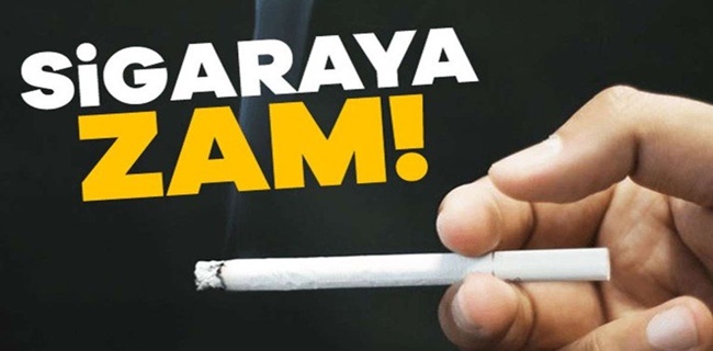 Sigara zam geldi !