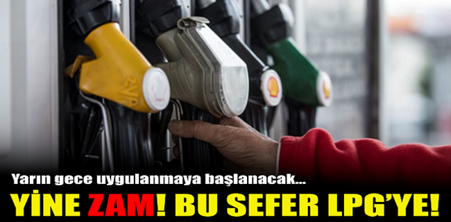 Zamlar Durmuyor Sırada LPG Var !