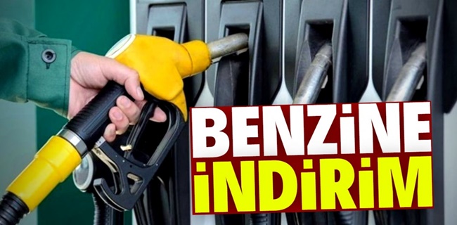 Benzine indirim geliyor !