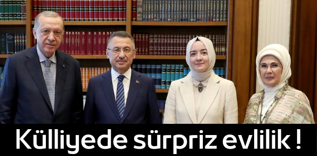 Külliyede sürpriz evlilik !