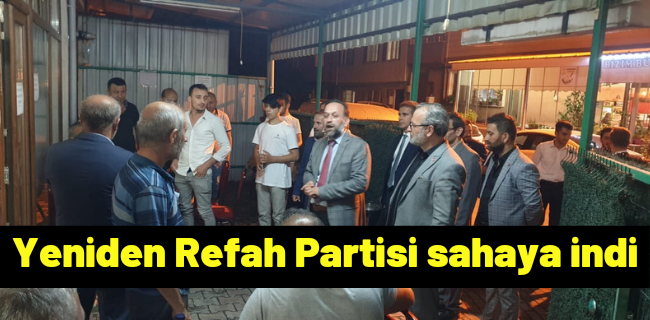 Yeniden Refah Partisi sahaya indi !