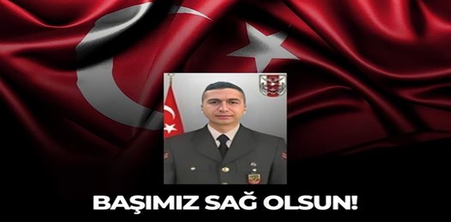 Acı haber şehidimiz var !