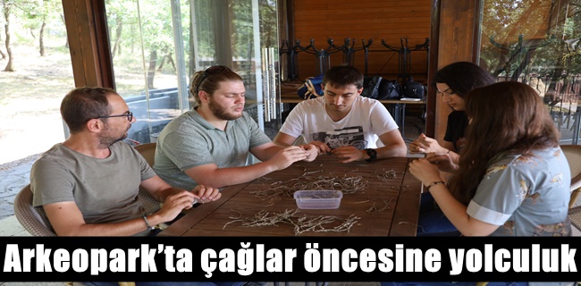 Arkeopark’ta çağlar öncesine yolculuk