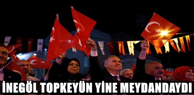 İNEGÖL TOPKEYÜN YİNE MEYDANDAYDI