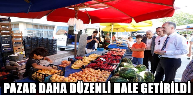 Huzur Semt Pazarı Yeni Yerinde Hizmet Vermeye Başladı