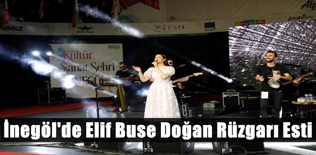 Kültür Sanat Festivalinde Elif Buse Doğan Rüzgarı Esti