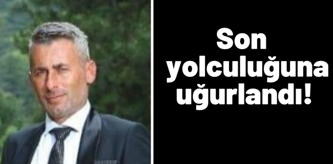 İnegöllü kamyon şöförü son yolculuğuna uğurlandı !