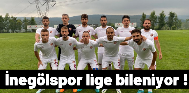 İnegölspor hazırlık maçlarında göz doldurdu !