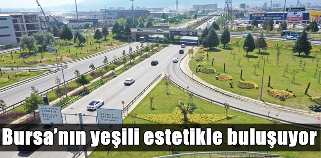 Bursa’nın yeşili estetikle buluşuyor