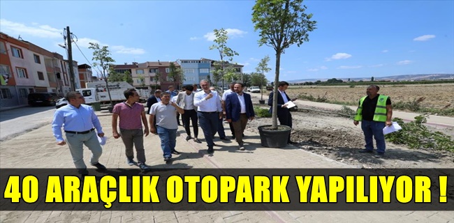 Mesudiye Mahallesine 40 Araçlık Otopark Kazandırılıyor