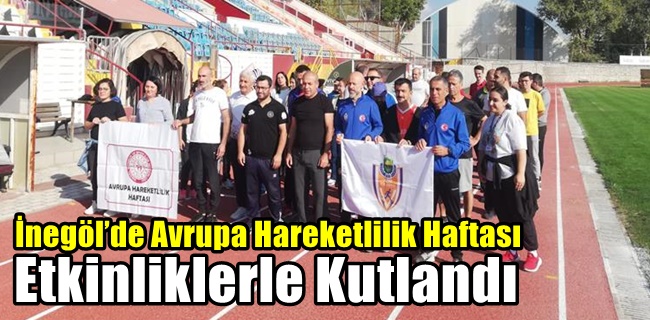 İnegöl’de Avrupa Hareketlilik Haftası Etkinliklerle Kutlandı