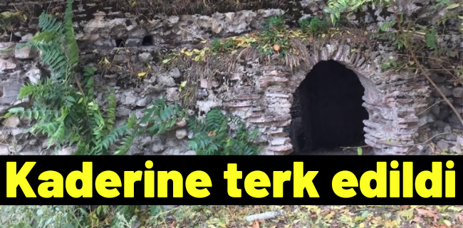 Tarihi hamam kaderine terk edildi !