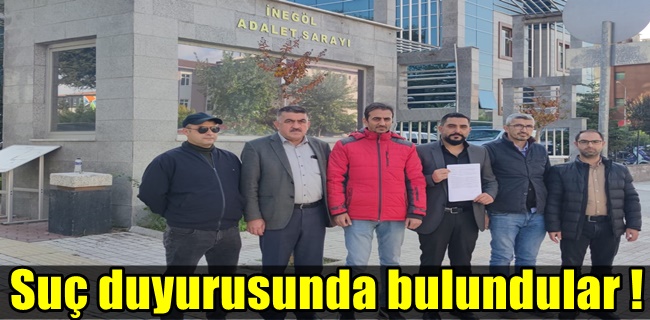 İnegöl’den Türk Tabipler Birliği Başkanı Şebnem Korur Fincancı hakkında suç duyurusu