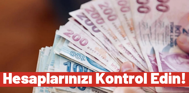 Hesaplarınızı Kontrol Edebilirsiniz Bakan Yanık O Ödemelerin Yapıldığını Duyurdu