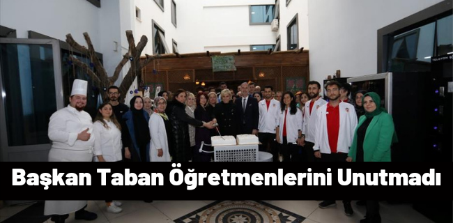 İnegöl Belediyesi Öğretmenlerini Unutmadı