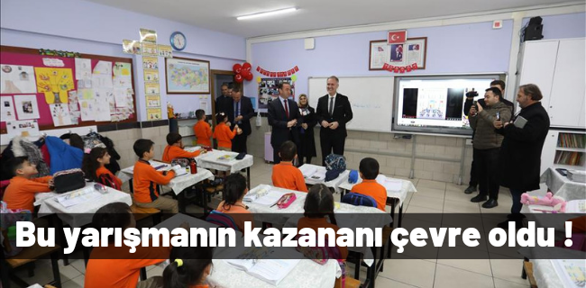 Bu yarışmanın kazananı çevre oldu !