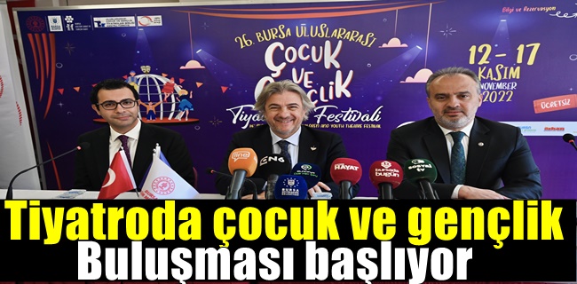 Tiyatroda çocuk ve gençlik buluşması başlıyor