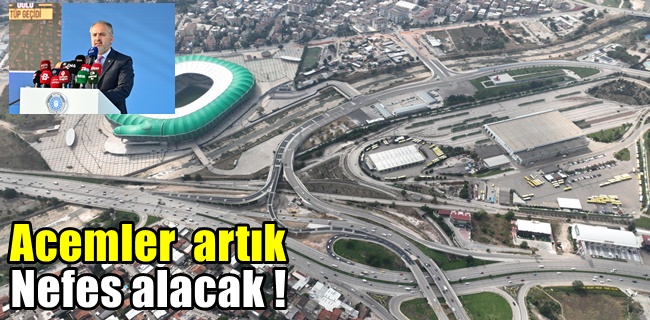 Trafiğin kalbinde, yatırımların beşi bir yerde