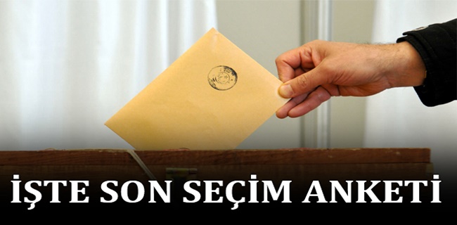 Son seçim anketi: Hangi parti yüzde kaç oy alıyor?