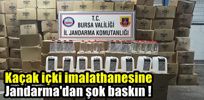 Yaklaşan Yılbaşın Öncesi Jandarmadan Sahte Alkol Operasyonu