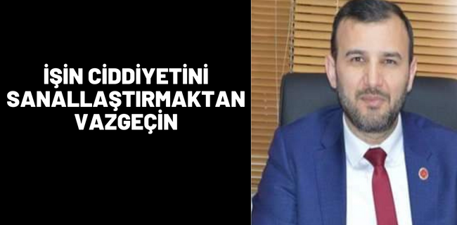 İŞİN CİDDİYETİNİ SANALLAŞTIRMAKTAN VAZGEÇİN