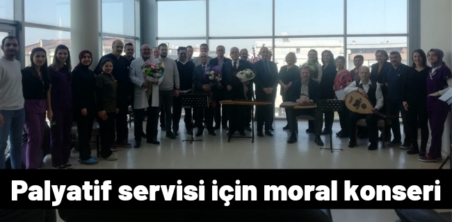 Palyatif servisi için moral konseri