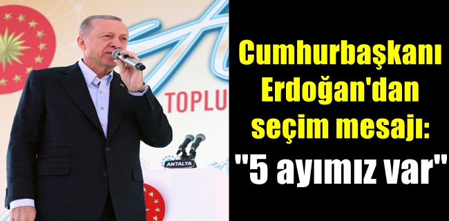 Cumhurbaşkanı Erdoğan