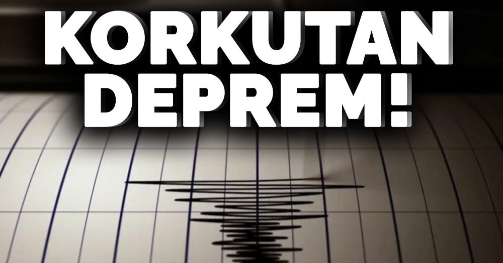 Korkutan deprem !