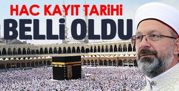 2023 Hac Kayıt Tarihleri Belli Oldu