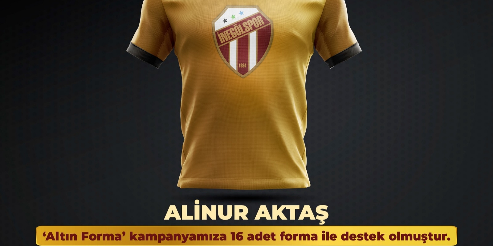 İnegöl’ün 1000 altın adamına Başkan Aktaş da eklendi