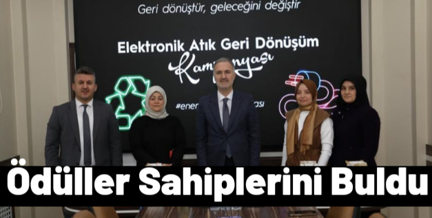 Elektronik Atık Kampanyasının Ödülleri Sahiplerini Buldu