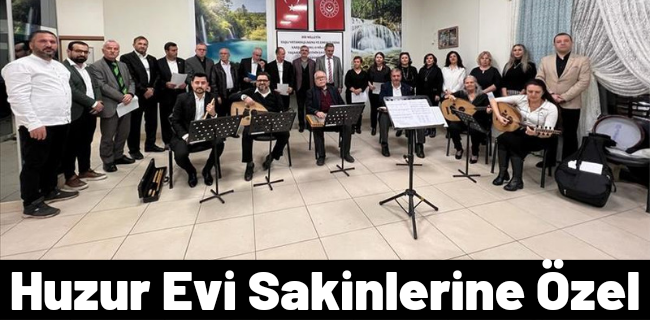 Korolardan Huzur Evi Sakinlerine Özel Konser