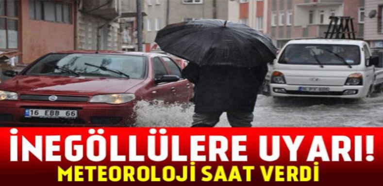 İnegöllüler dikkat kar için tarih verildi !