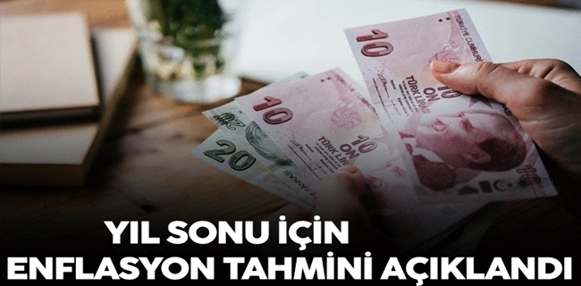 Merkez Bankası yıl sonu enflasyon tahmini açıkladı !