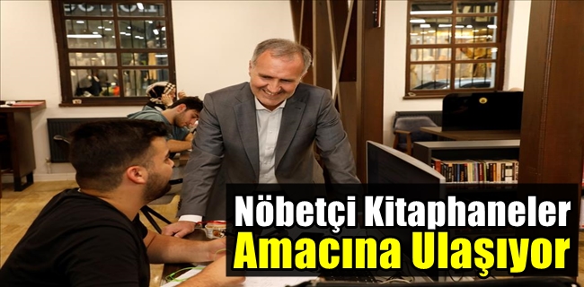 Nöbetçi Kitaphaneler Amacına Ulaşıyor