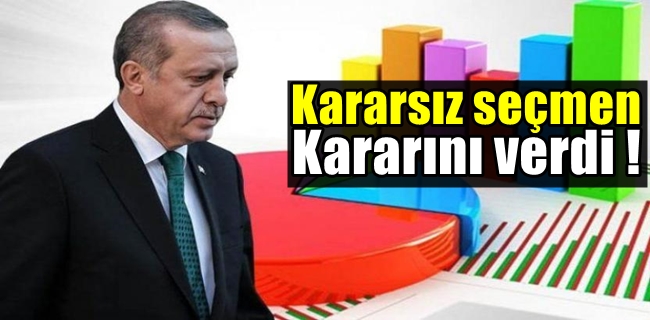 Kararsızlar kararını verdi aradaki fark açıldı!