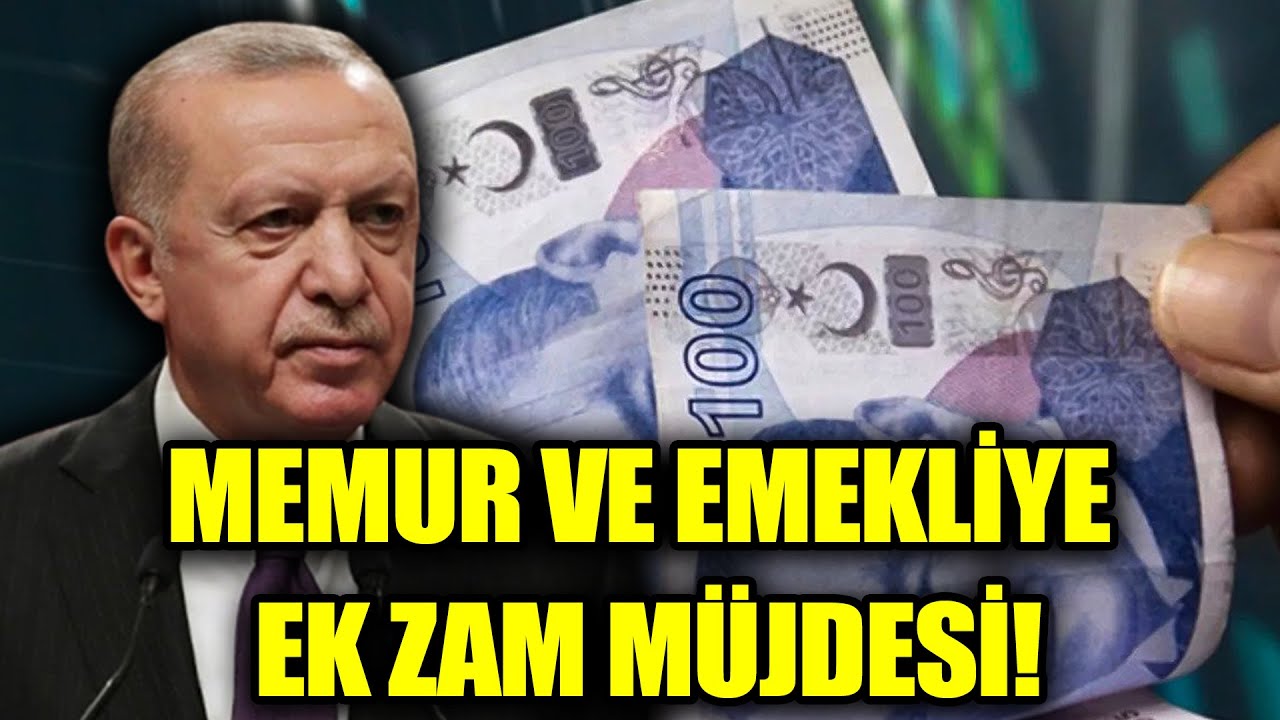 Memur ve emekliye ek zam müjdesi
