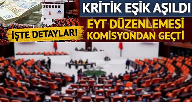 EYT düzenlemesi Komisyon