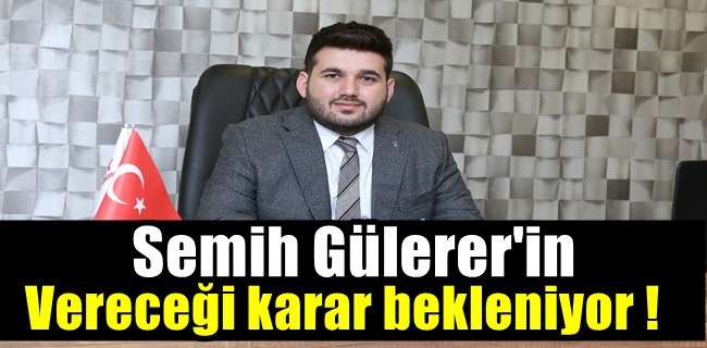 İstifa sonrası gözler Gülerer’de! Görevi kabul edecek mi?