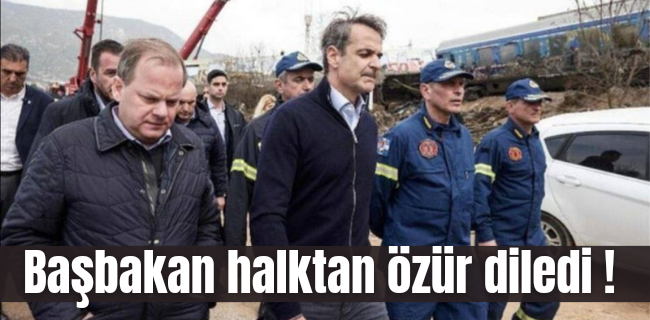 Başbakan halktan özür diledi !