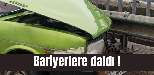 Ankara yolunda çarpıştılar !