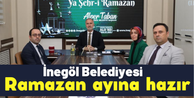 İnegöl Belediyesi Ramazan Ayına Hazır