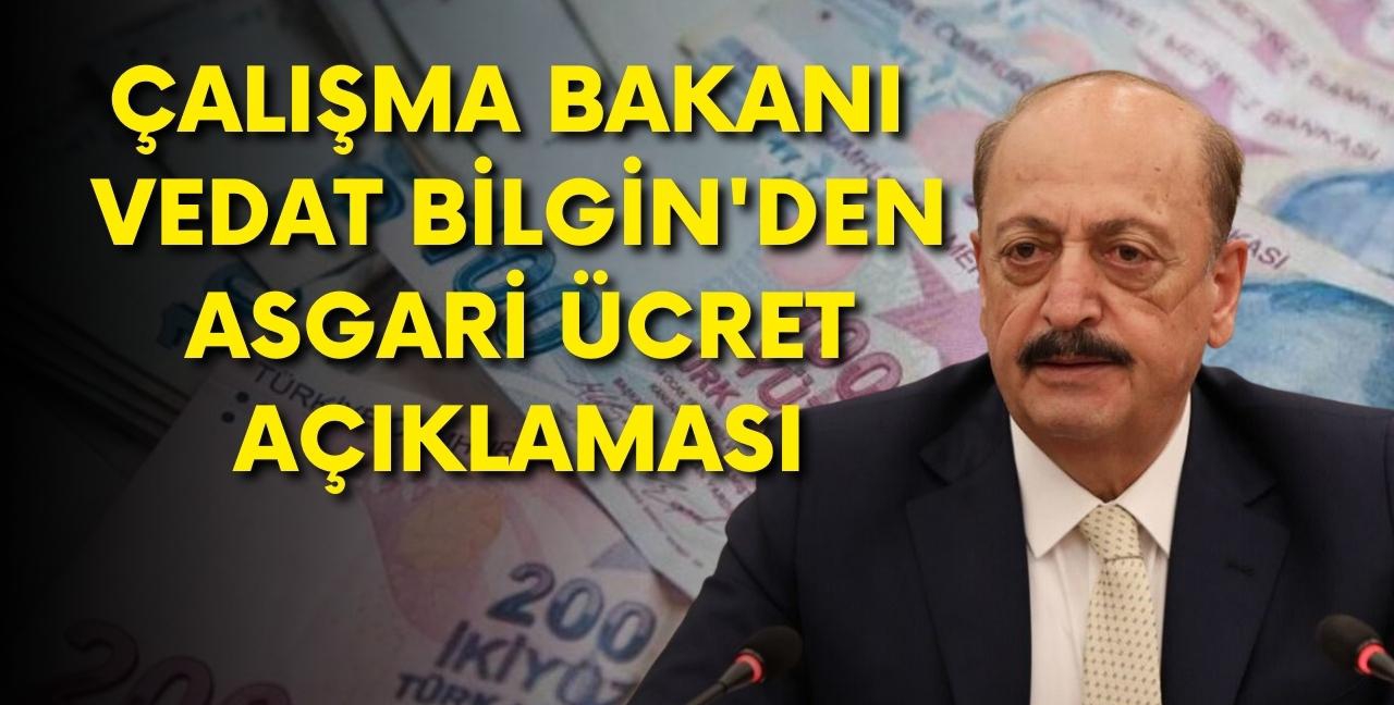 Çalışma Bakanı Bilgin