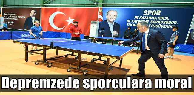 Depremzede sporculara moral