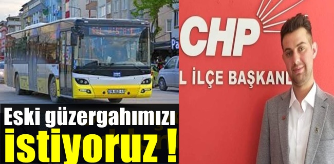 Yeniceliler Garaj Güzergahını istiyor !