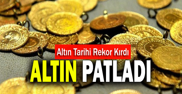 Altın tarihi rekor kırdı !