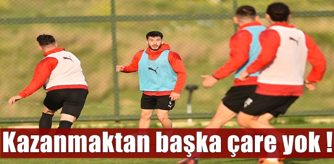 Amed maçı nasıl kazanılır bunu düşünmemiz lazım !