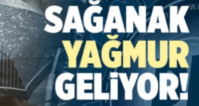 İnegöl için sağanak yağış açıklaması!
