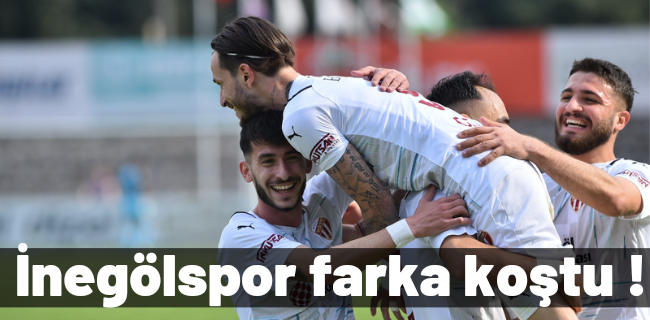 İnegölspor küme düşme hattından çıkamıyor !