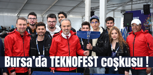 Bursa’da TEKNOFEST coşkusu